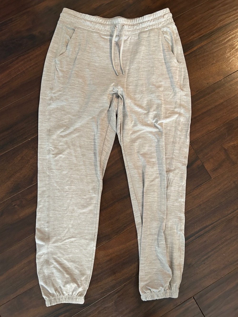 90 Degree By Reflex Light Gray Women's Jogger Track Pants